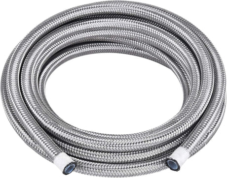 EVIL ENERGY 4/6/8/10AN PTFE E85 Fuel Line Nylon Braided Fuel Hose 10-25FT Optional