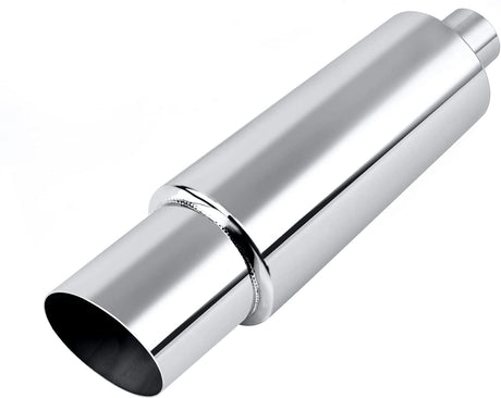 EVIL ENERGY Universal Stainless Steel Burnt Exhaust Tips 15" Length Exhaust Muffler