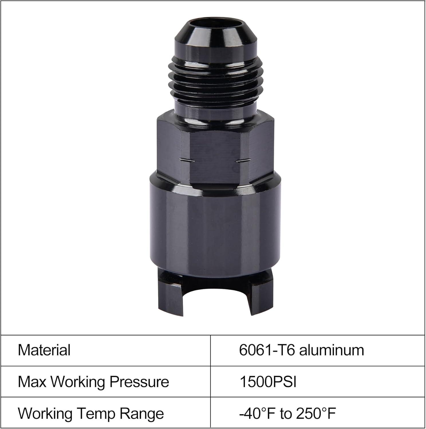 EFI Returnless Fuel System Kit OEM Rail Stealth Adjustable 30-140PSI | EVIL ENERGY