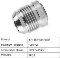 EVIL ENERGY 3/4/6/8/10/12/16/20AN Male Weld on Bung Fitting Aluminum/Stainless steel