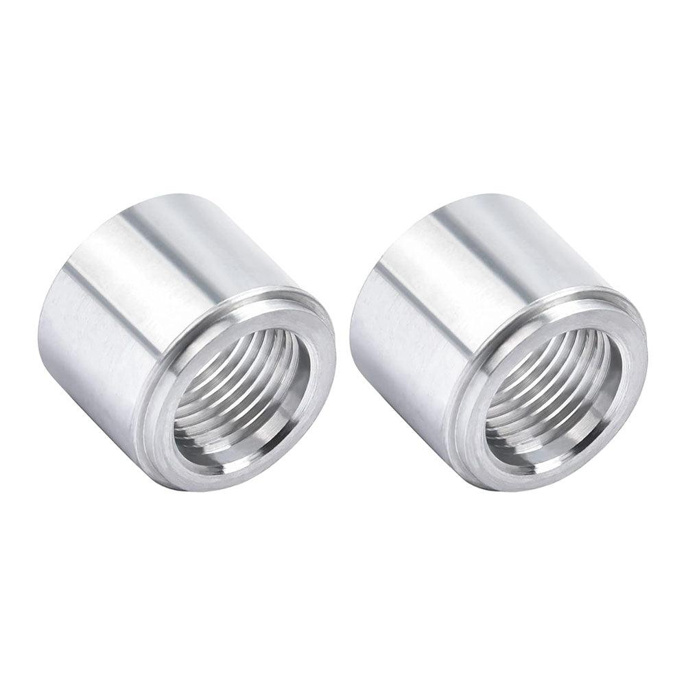 EVIL ENERGY NPT Weld On Bung Female Pipe Threaded Fitting Aluminum 2PCS