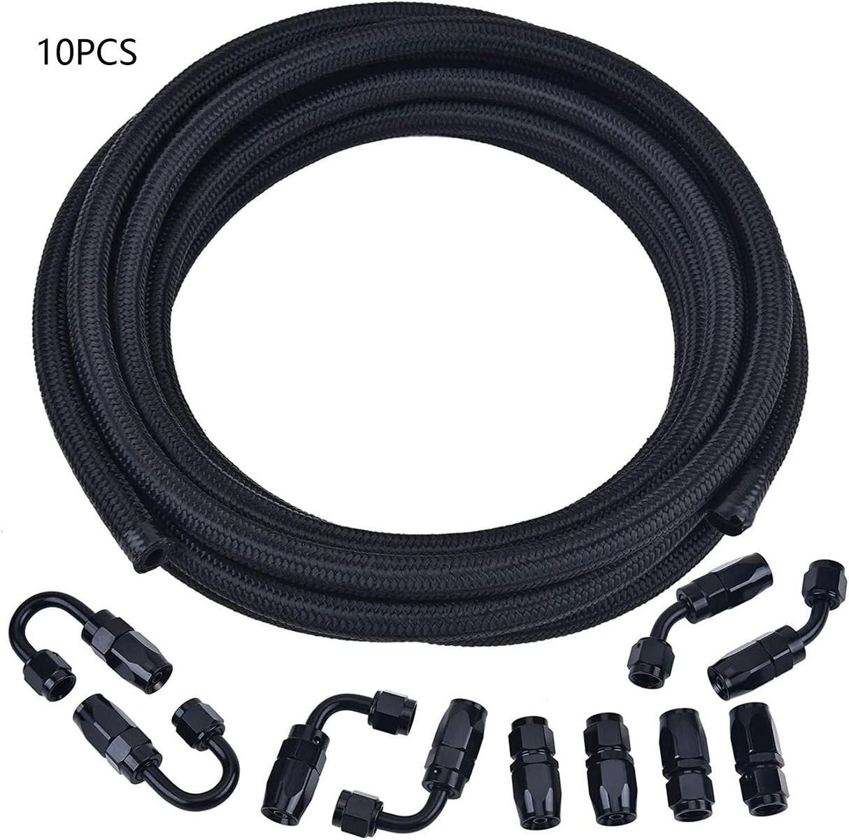 [16FT,10PCS-Black]