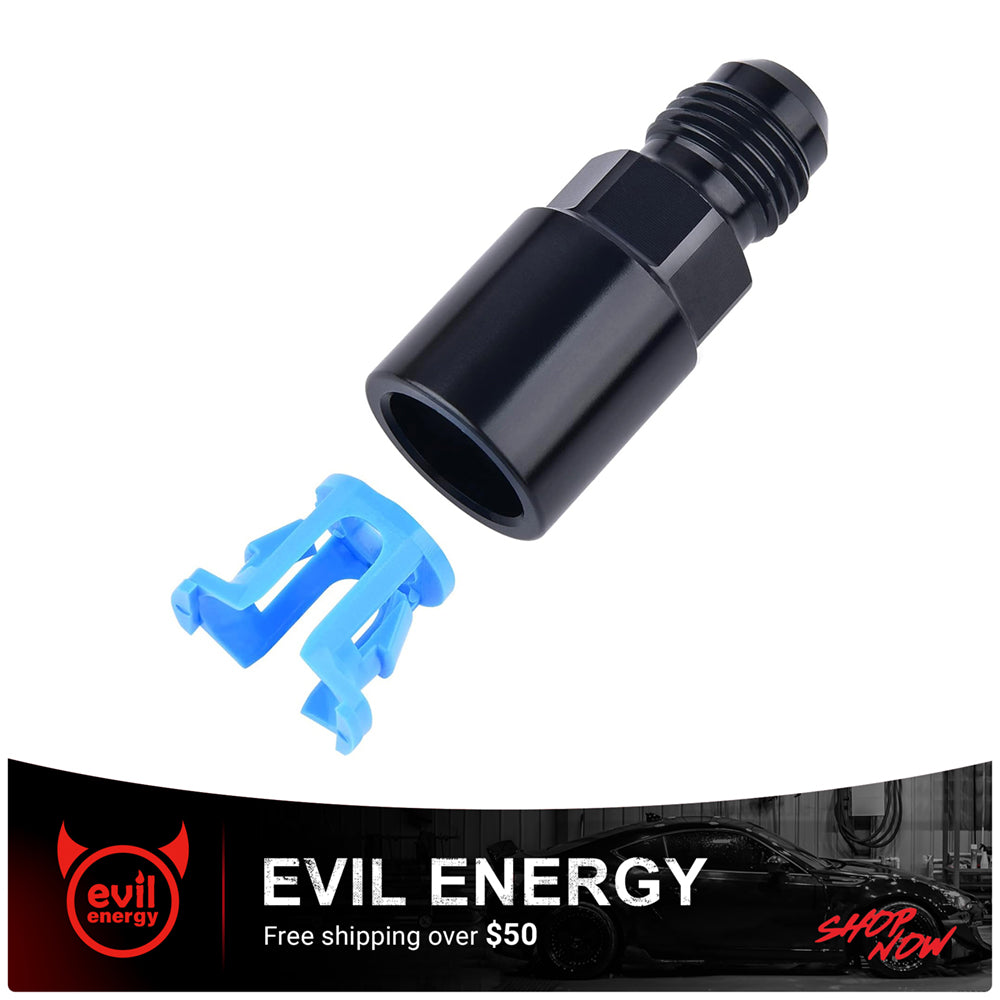 EVIL ENERGY 6/8AN Male to SAE Quick-Disconnect Fittings Female Push-On EFI Ls Swap Fitting