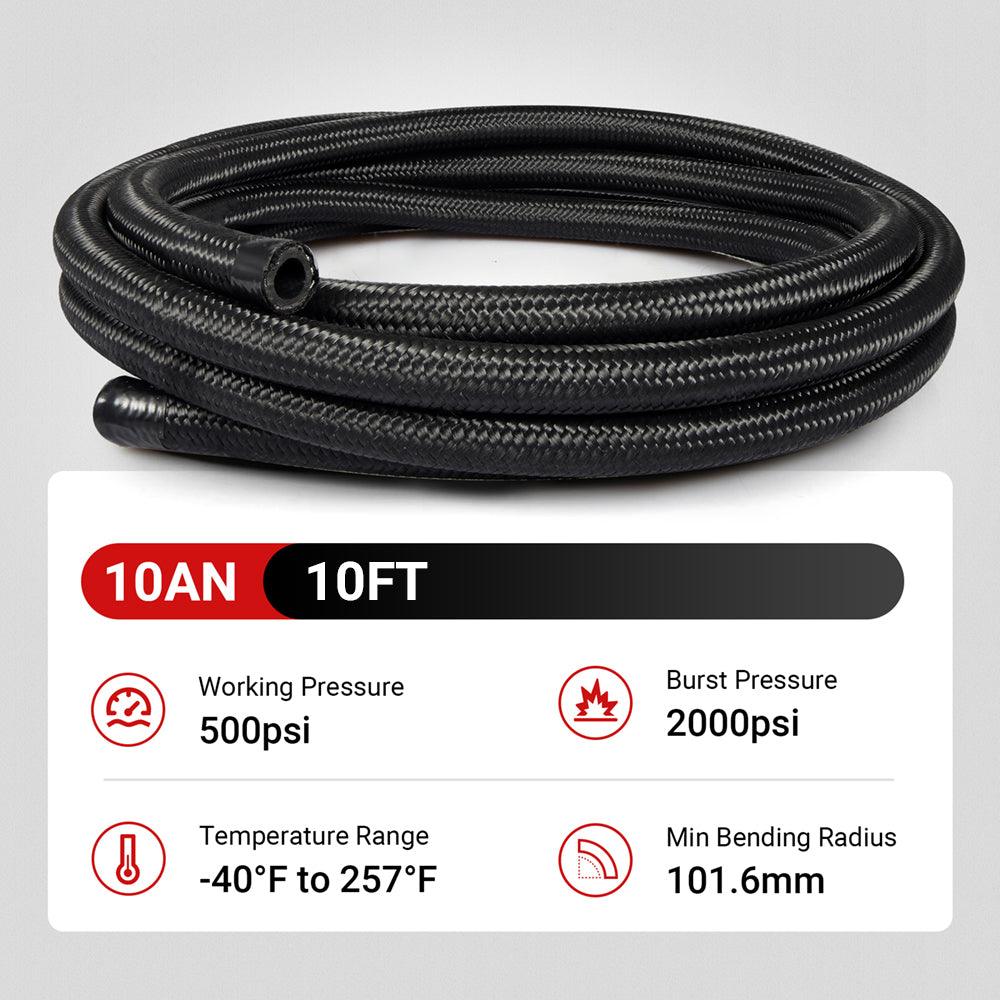 EVIL ENERGY 10AN CPE Fuel Line Braided Fuel Hose Nylon 5/10/20FT