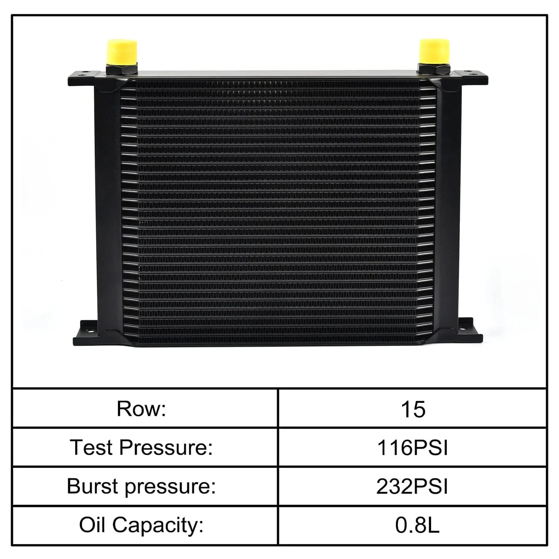 Evilenergy 10AN Transmission Engine Cooler Universal Aluminium