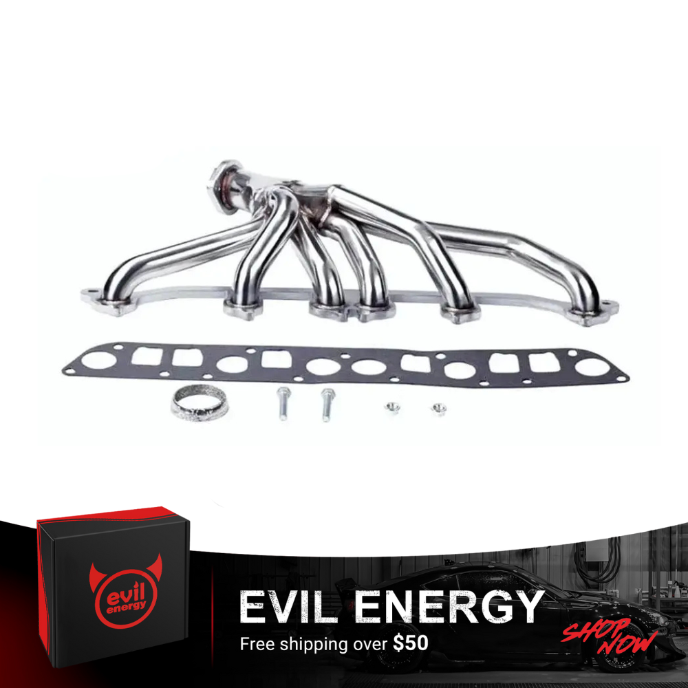 EVIL ENERGY Exhaust Manifold for 91-03 Jeep 91-01 Wrangler 93-01 Cherokee 91-92 Grand Cherokee