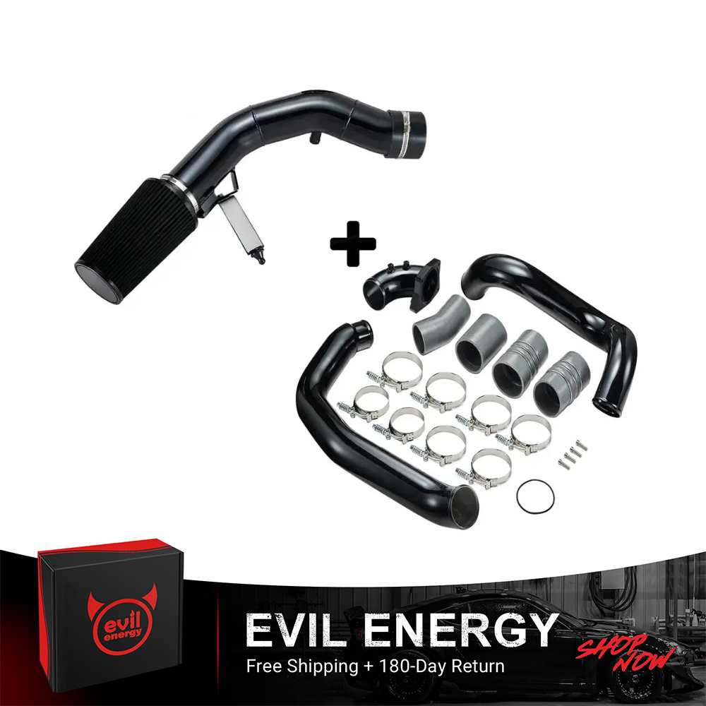 EVIL ENERGY 4‘’ Cold Air Intake Kit For 2003-2007 Ford 6.0 Powerstroke Diesel F250 F350 F450 F550