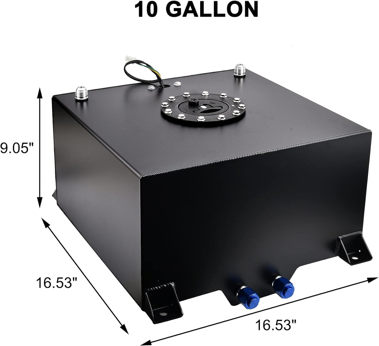 Evil Energy 10-Gallon Fuel Cell Kit with AN8 Fuel Lines