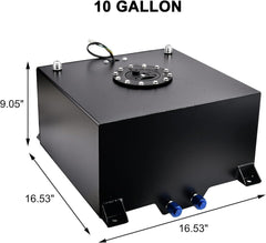 Evil Energy 10-Gallon Fuel Cell Kit with AN8 Fuel Lines