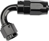 EVIL ENERGY AN Hose End Fitting Straight Swivel Aluminum Black (4/6/8/10/12AN)