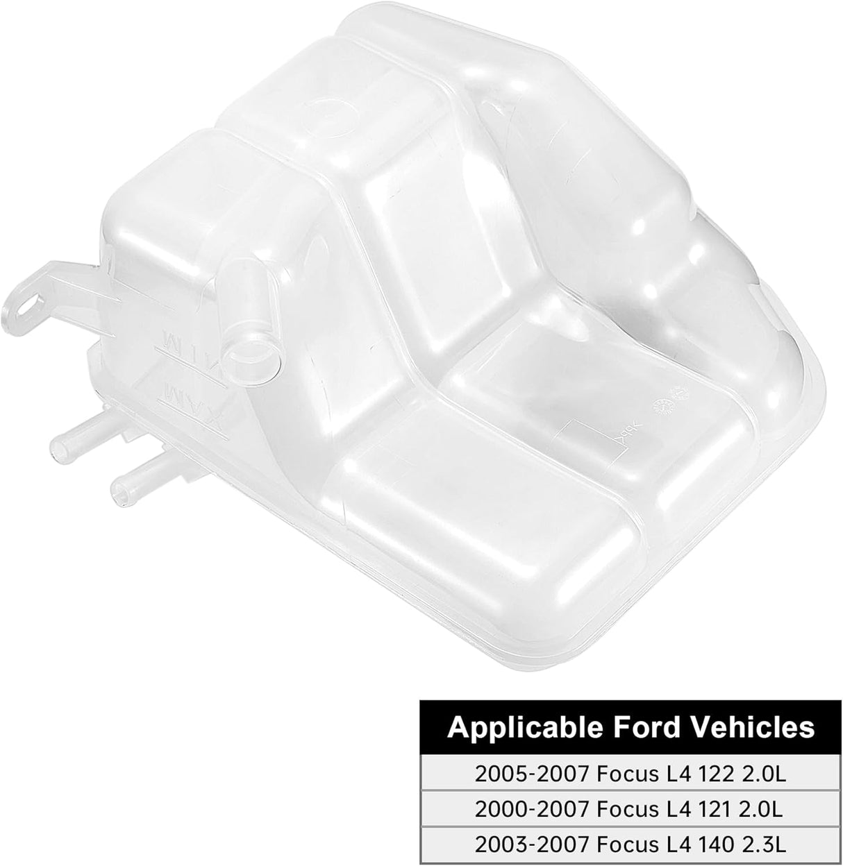 EVIL ENERGY Coolant Reservoir Tank with Cap Compatible with 2000-2007 Focus Replacement for 603-216