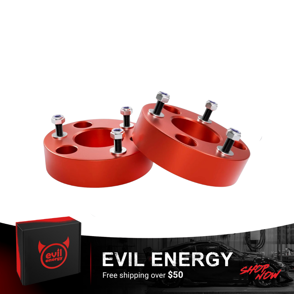 EVIL ENERGY Leveling Lift Kit For 2004-2023 F150 2WD 4WD, Front Suspension Forged Strut Spacers (2-3inch)