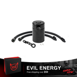 EVIL ENERGY Air Oil Separator Oil Catch Can Compatible with 2014-2018 Chevy Silverado 3OZ