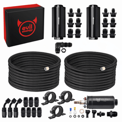 EVIL ENERGY Fuel Injection In-Line Fuel Delivery Kit | External Frame Mounted Pump