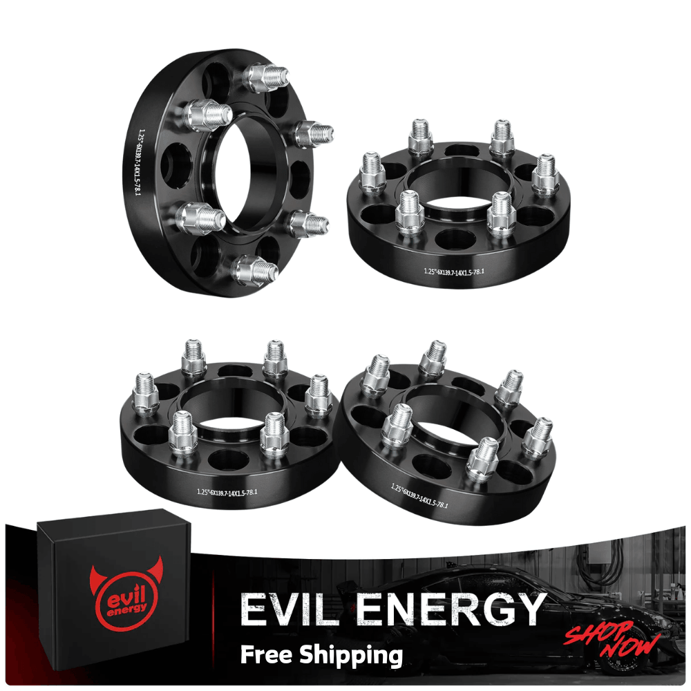 6x5.5 Wheel Spacers for Chevy Silverado[1.25Inch]