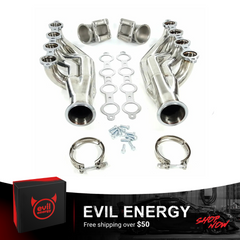 EVIL ENERGY LS Turbo Exhaust Manifold&Headers For LSX, LS1, LS2, LS3, LS6 (1 3/4"Primaries)