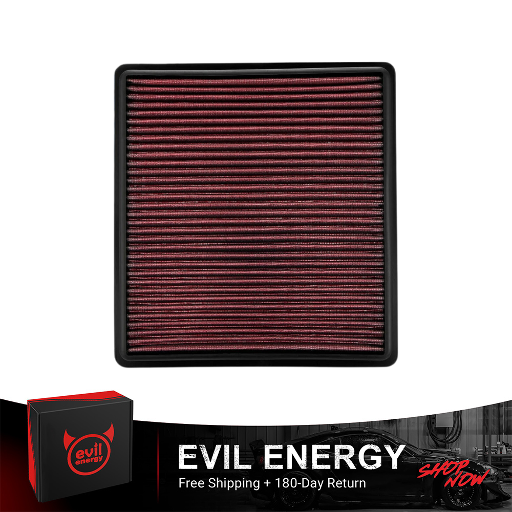 EVIL ENERGY Air Filter Compatible with 2007-2021 Ford/Lincoln Truck/SUV (F150, Raptor, Expedition, Navigator, F250, F350, F450, F550, F650)