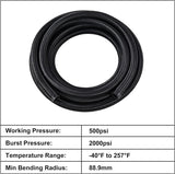 8AN Nylon Braided Fuel Hose[8AN]