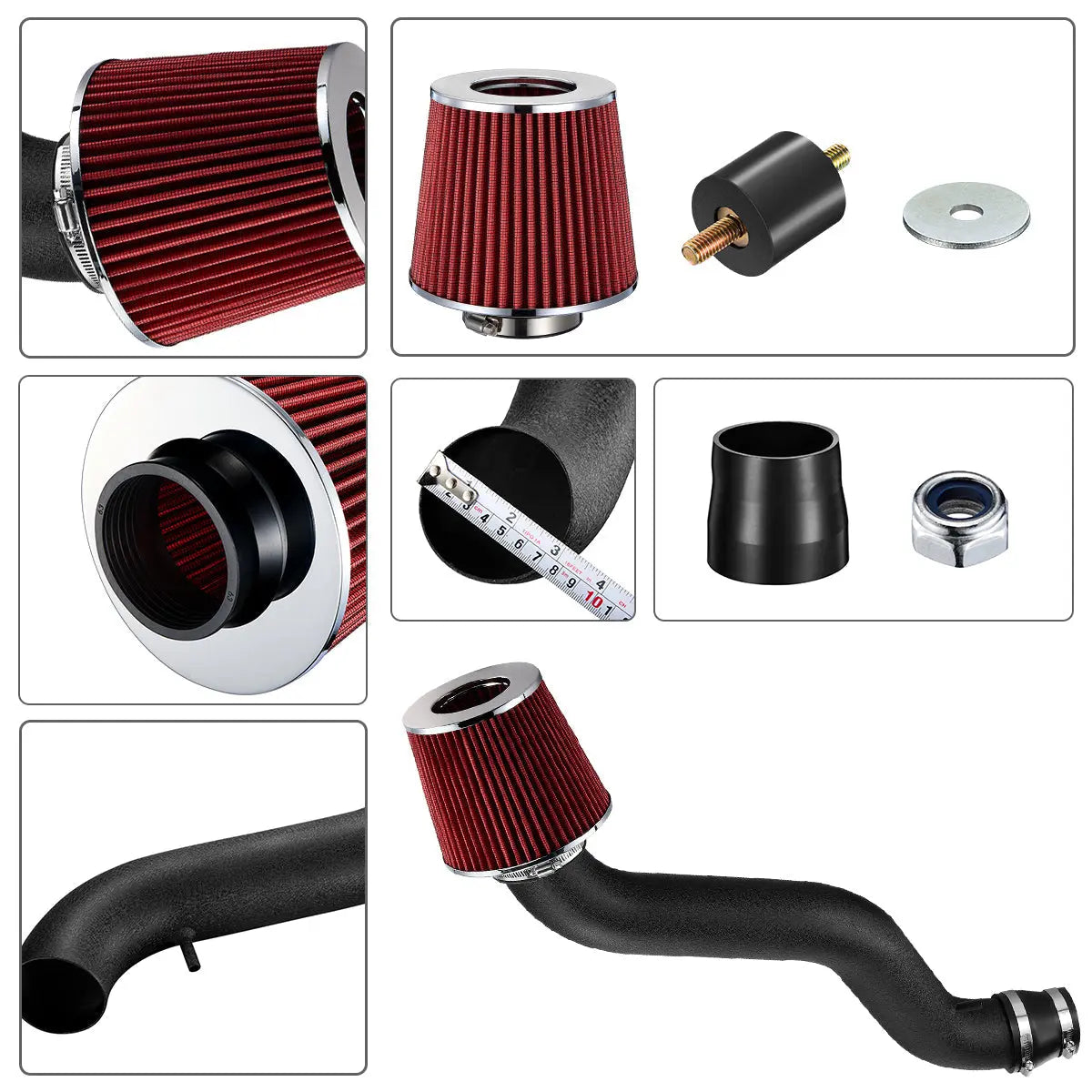 mysite Air Intake Kit For 1998-2002 Honda Accord 2.2/2.3L｜EVIL ENERGY