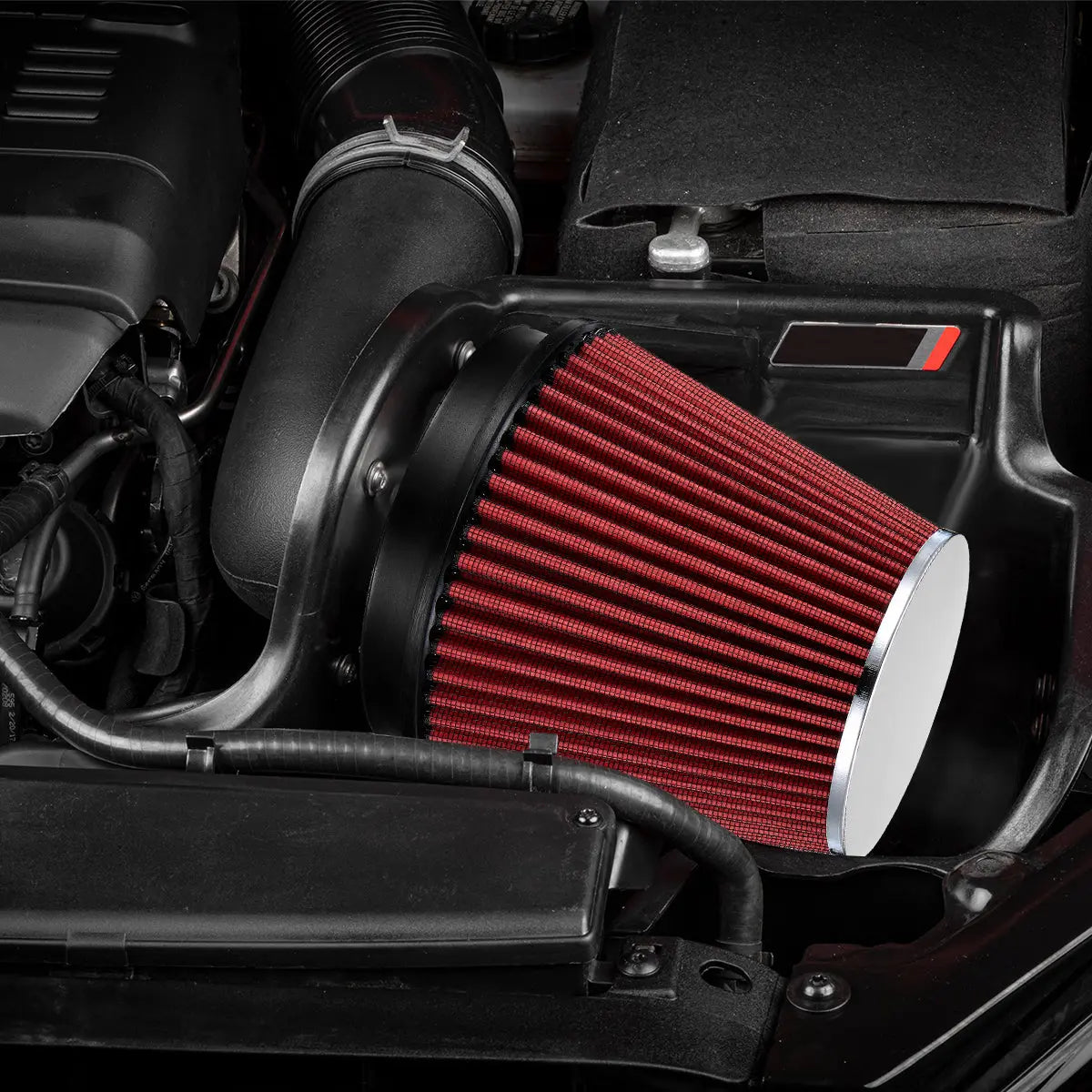 mysite Air Intake Kit For 2002-2008 Dodge Ram 1500 2500 4.7L 5.7L V8 ｜EVIL ENERGY