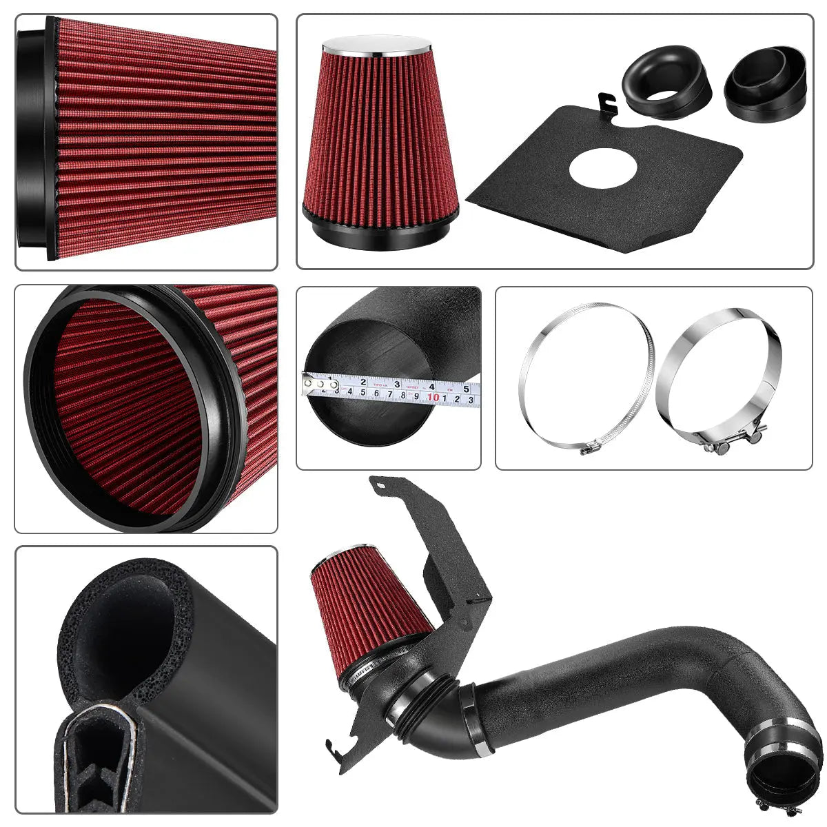 mysite Air Intake Kit For 2004-2005 6.6L Duramax LLY GMC/Silverado 2500/3500 HD｜EVIL ENERGY