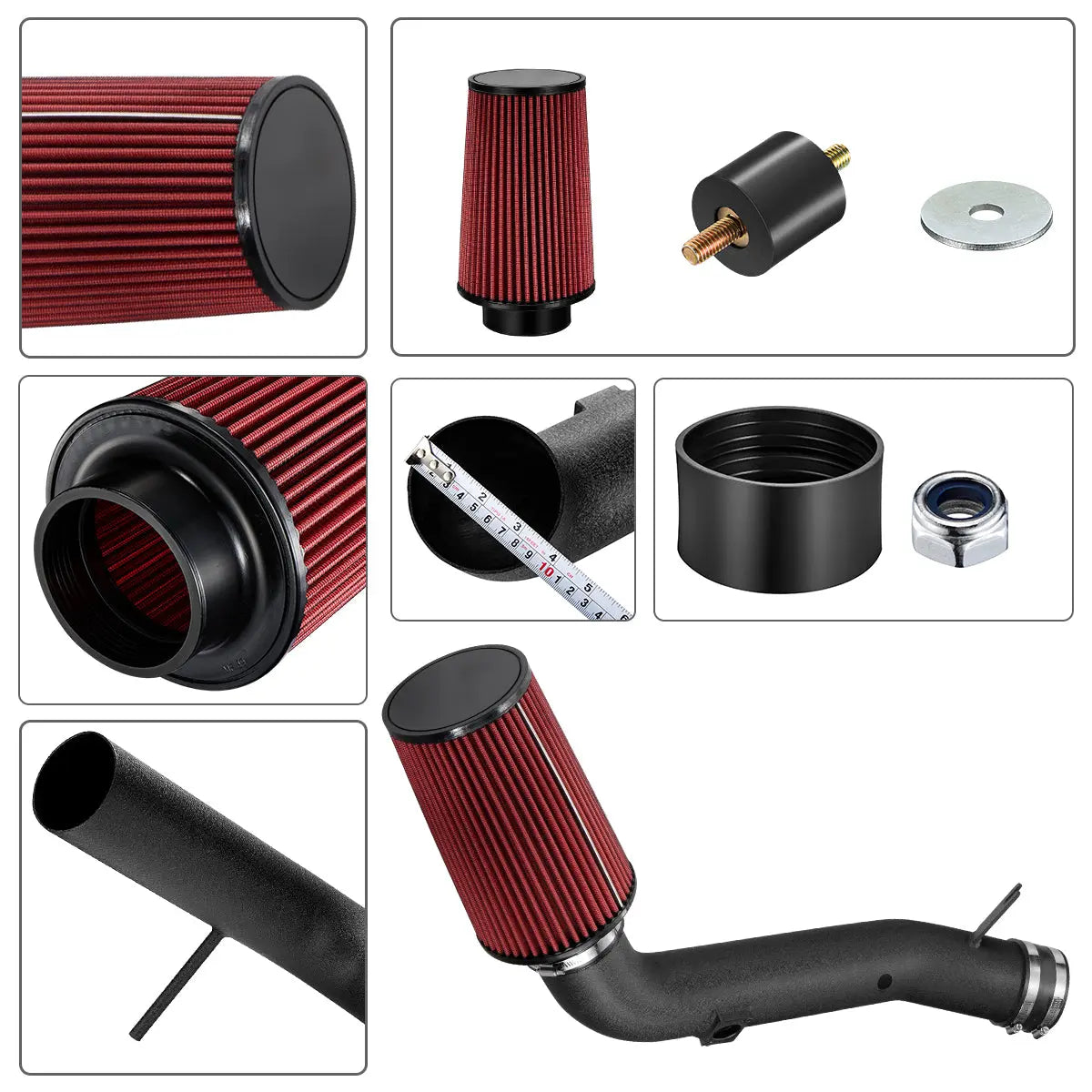 mysite Cold Air Intake Kit For 2001-2004 LB7 6.6L Duramax Chevrolet/GMC Sierra 2500HD 3500HD｜EVIL ENERGY