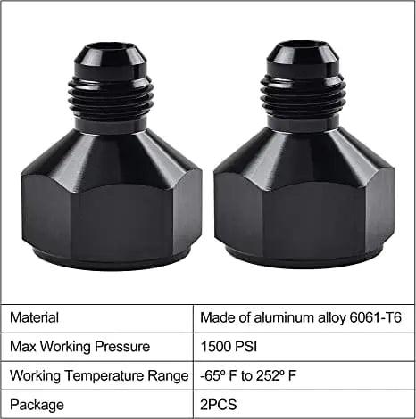 Evilenergy EVIL ENERGY 10/8/6AN Female to 8/6/4AN Male Flare Reducer Adapter 2PCS