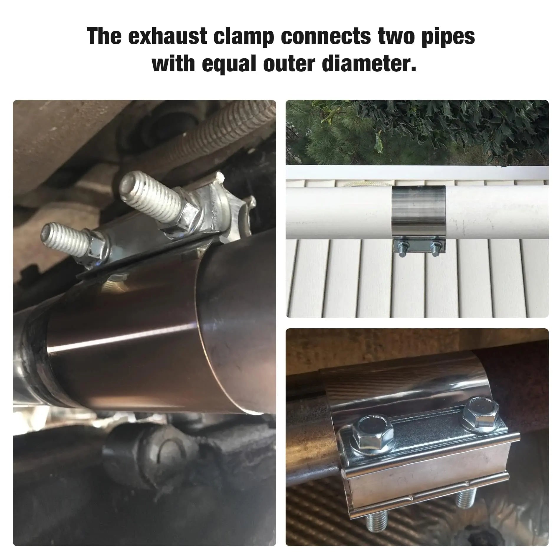 Sleeve clamp online exhaust