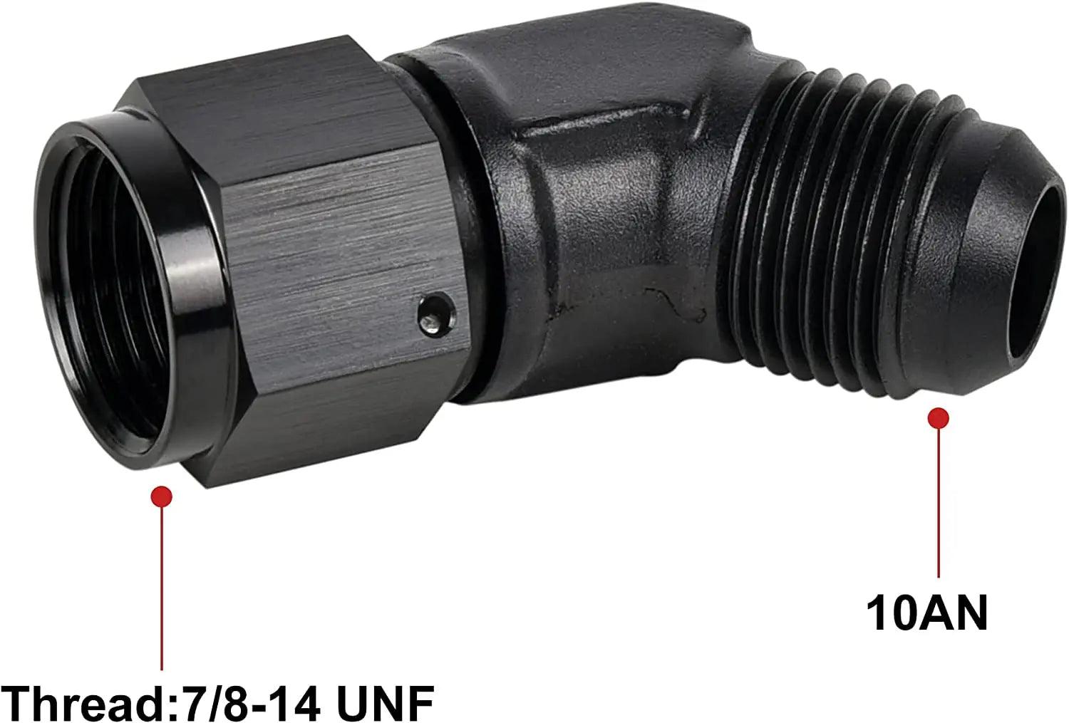 10AN Ma le 45 Degree Swivel Adap 10774 - Wheel Front 10AN Ma le 45 Degree Swivel Adap 10774 - Wheel Front