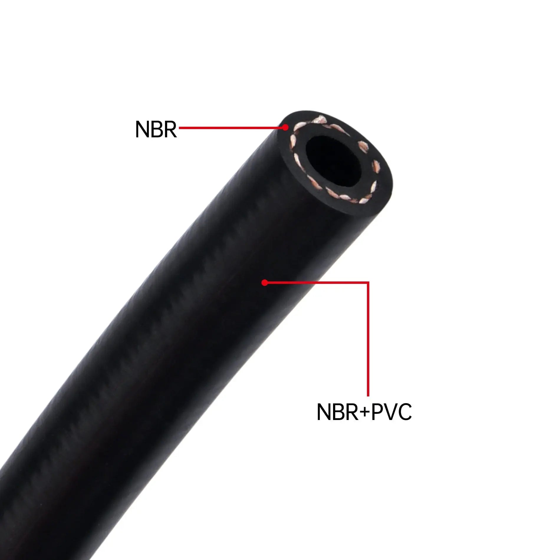 EVIL ENERGY Marine Fuel Hose Type A115 SAE J1527 Fuel Line Hose