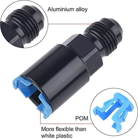 evilenergy EVIL ENERGY 6/8AN Male to 3/8"or 5/16" SAE Quick-Disconnect Female Push-On EFI Fitting