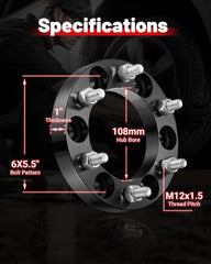 EVIL ENERGY 6x135 Wheel Spacers