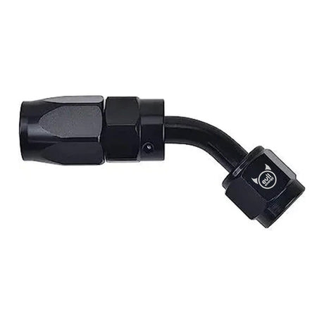 Evilenergy EVIL ENERGY AN Hose End Fitting 45 Degree Swivel Aluminum Black (4/6/8/10AN)