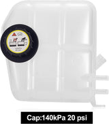 EVIL ENERGY EVIL ENERGY Coolant Reservoir Tank with Cap Compatible with 2000-2007 Focus Replacement for 603-216