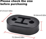 EVIL ENERGY EVIL ENERGY Exhaust Hanger Rubber Insulator Bushing Mount 2 or 4 Holes