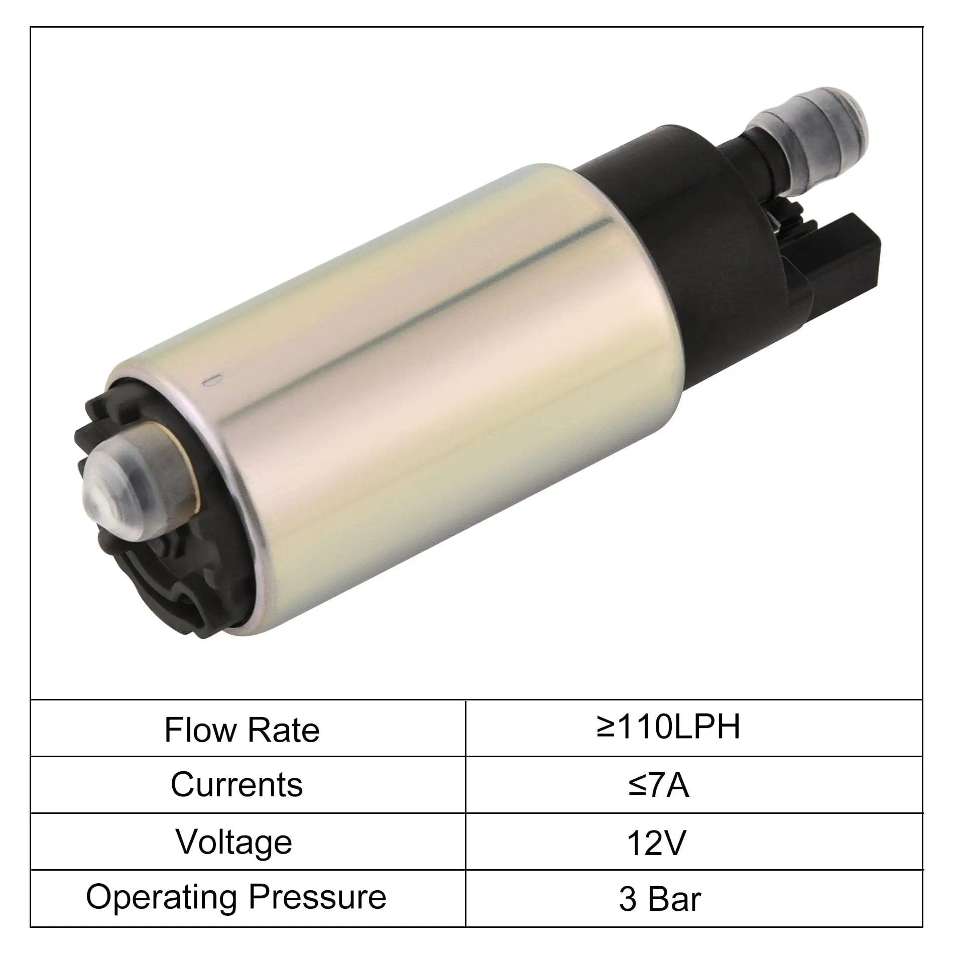 Evilenergy EVIL ENERGY Intank Electric Fuel Pump Kit E2068 E8229 Compatible with Toyota Honda Mazda Lexus