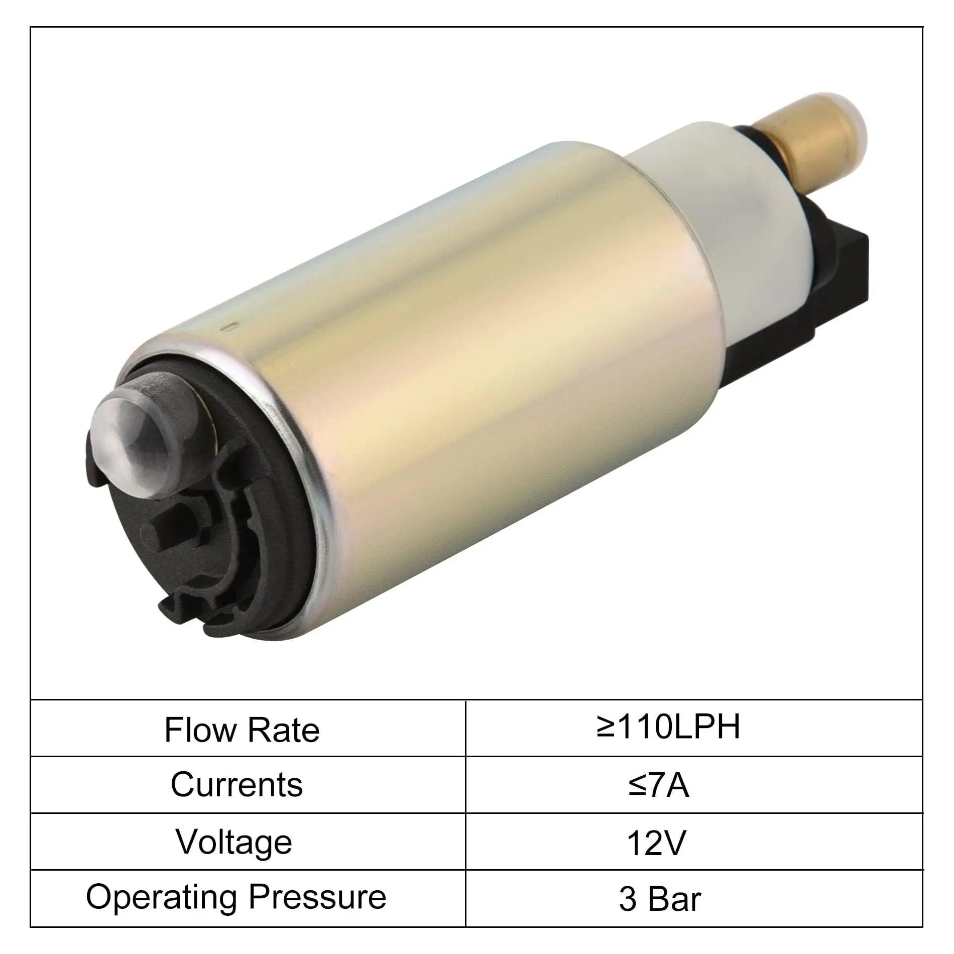 Evilenergy EVIL ENERGY Intank Electric Fuel Pump Kit E2157 Compatible with Ford Explorer Escape Lincoln Continental