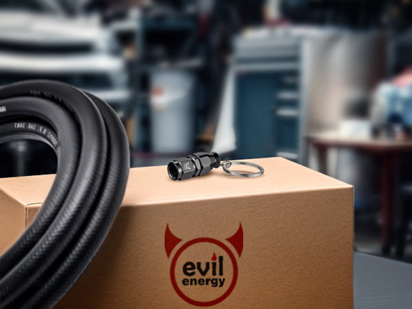 EVIL ENERGY Logo Keychain Brand Peripheral