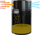 EVIL ENERGY EVIL ENERGY Oil Catch Can  Air Oil Separator compatible with 2021-2023 Ram TRX 6.2L SC Passenger Side 3OZ