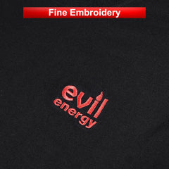 EVIL ENERGY T-shirt with Embroidered Logo Cotton Brand Peripheral