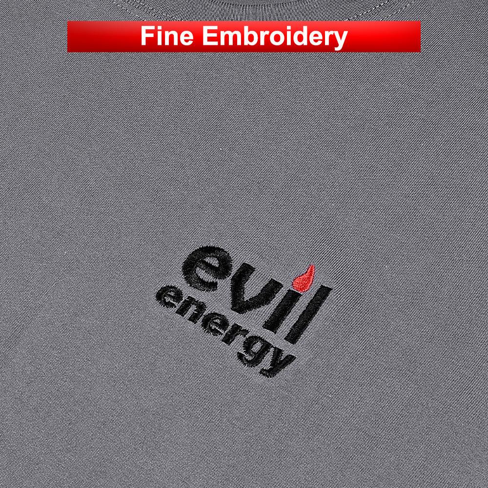 EVIL ENERGY T-shirt with Embroidered Logo Cotton Brand Peripheral