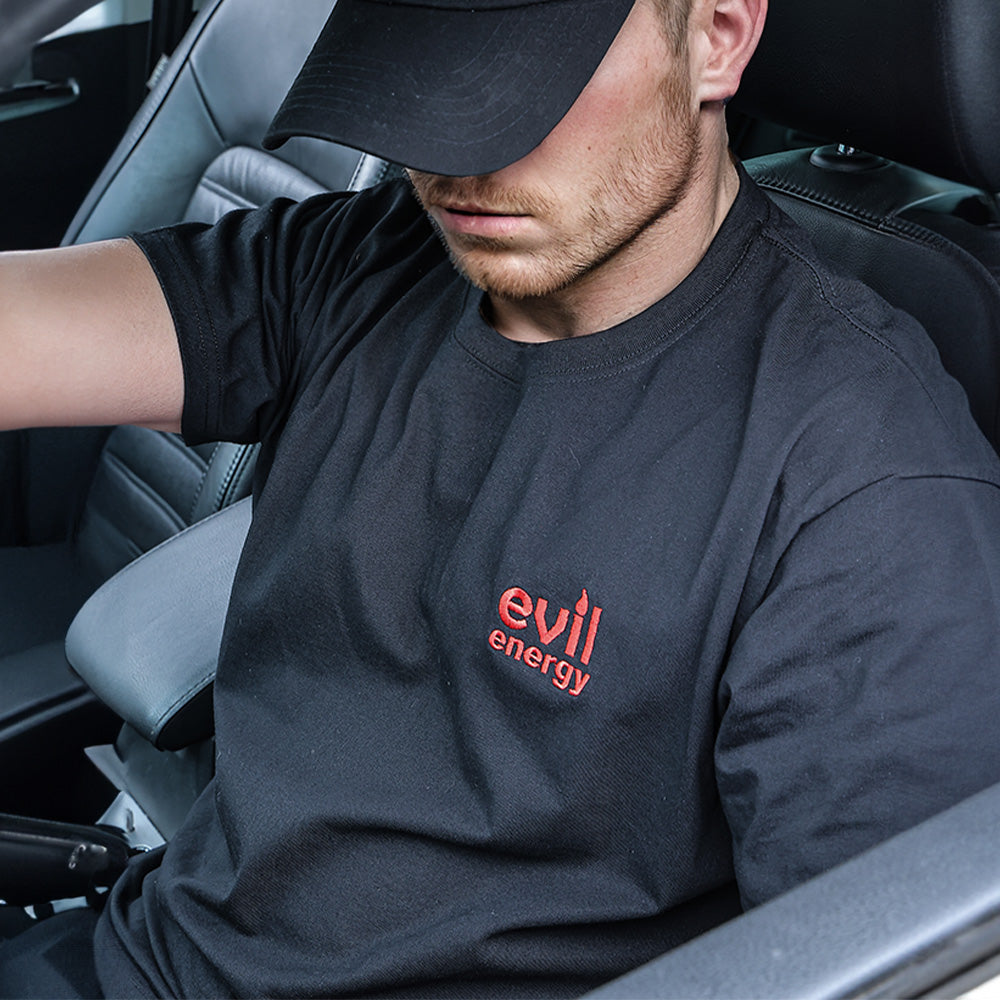 EVIL ENERGY T-shirt with Embroidered Logo Cotton Brand Peripheral