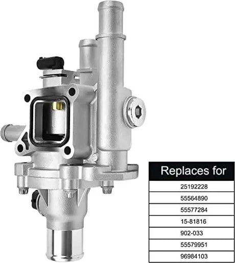 Evilenergy EVIL ENERGY Thermostat Housing 25192228 902-033 Compatible with Chevrolet Cruze Limited Trax Sonic 1.8L 1.6L