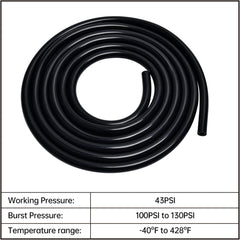 EVIL ENERGY Vacuum Hose Tubing Line Silicone 130PSI Max Pressure