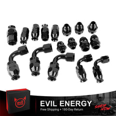 EVIL ENERGY EFI Fuel System Kit Return-Style Fuel Pressure Regulator 20-120PS CPE/PTFE Hose LineI Universal