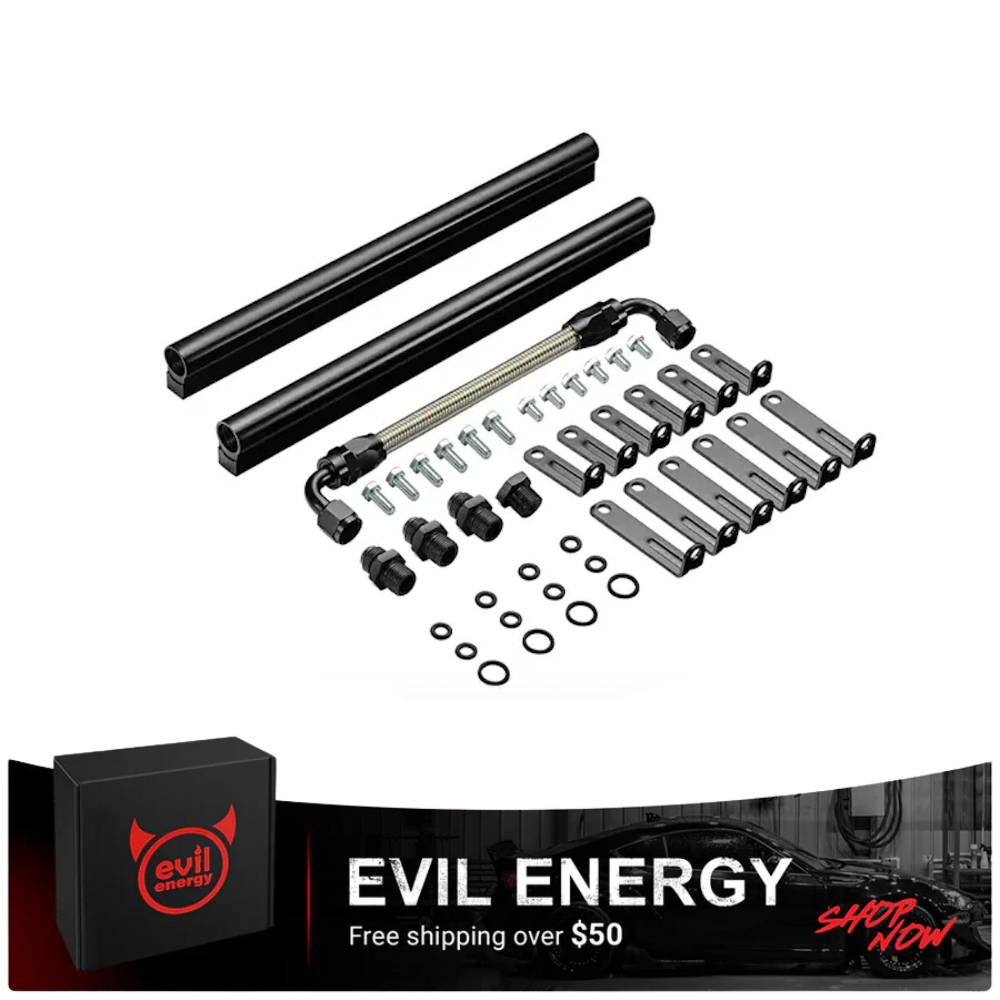 Single Plane Mid-Rise EFI Intake Manifold for GM LS3 L92 V8 6.2L With Fuel Rail Kits | EVIL ENERGY