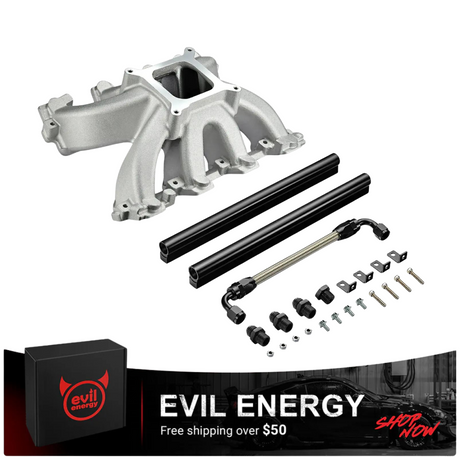 Evil Energy single plane intake manifold fuel rail [Fuel Rail +Intake Manifold Bundle]