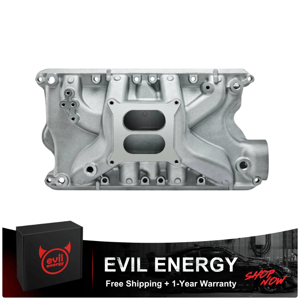 5.8L/351 V8 Performance Intake Manifold for Ford Windsor 351W | Typhoon Series | Evil Energy