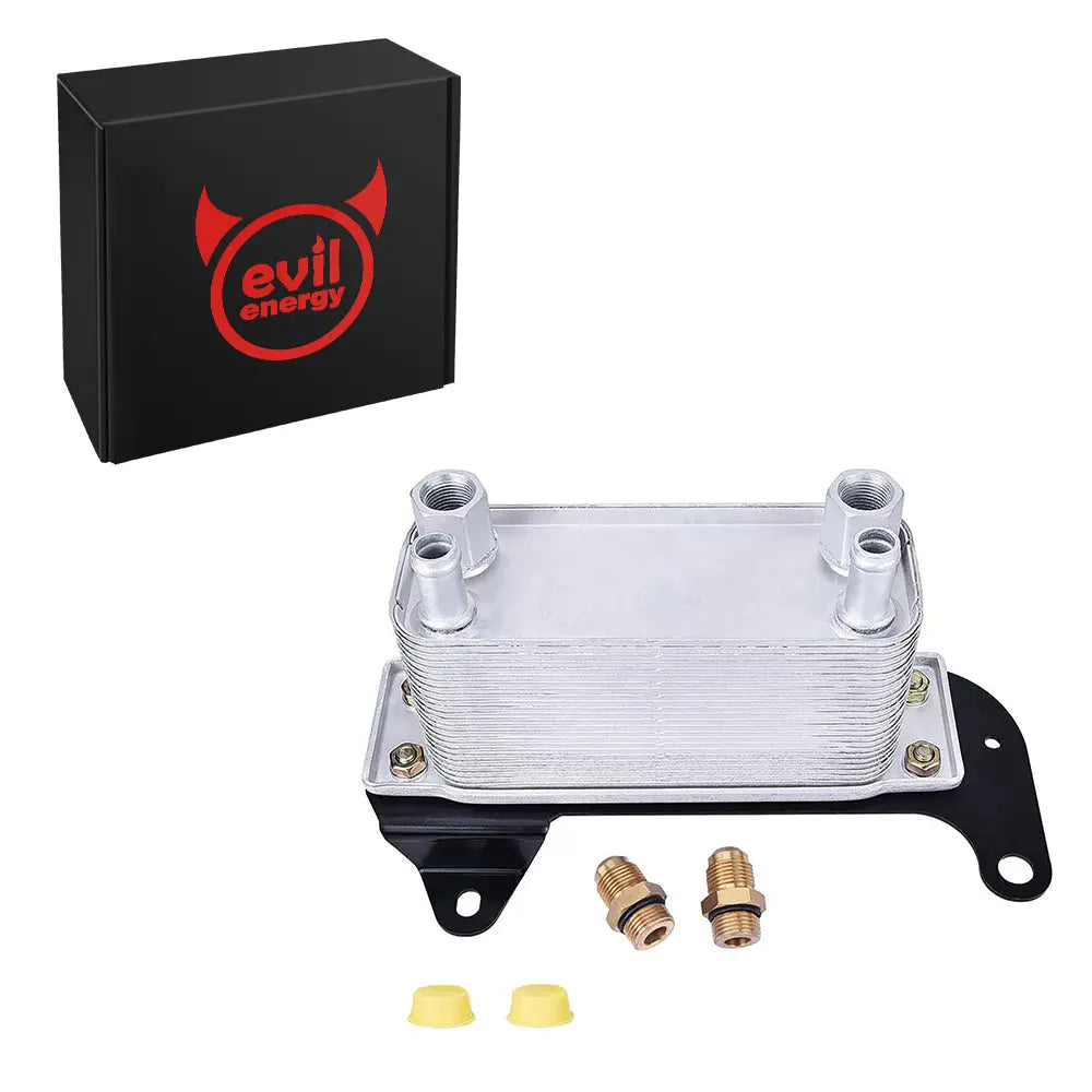 EVIL ENERGY Transmission Torque Converter Oil Cooler Compatible